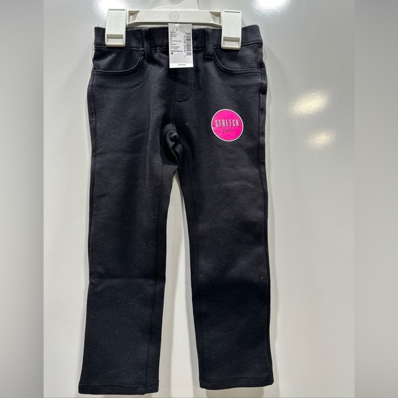 The‎ Children's Place Girl's Ponte Knit Pull On Jeggings, Black, 4 - Picture 1 of 3